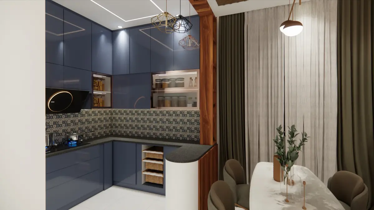 Modular Kitchens design KIT-017