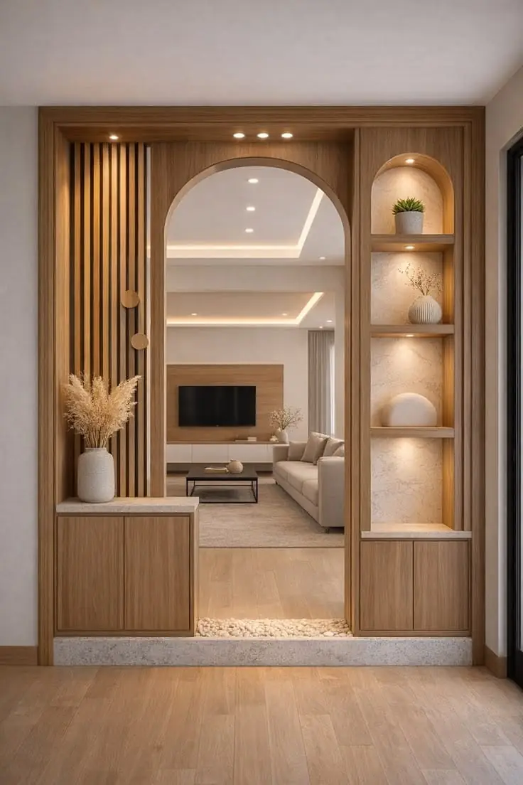 Partitions, Jali & Foyer design PAR-004