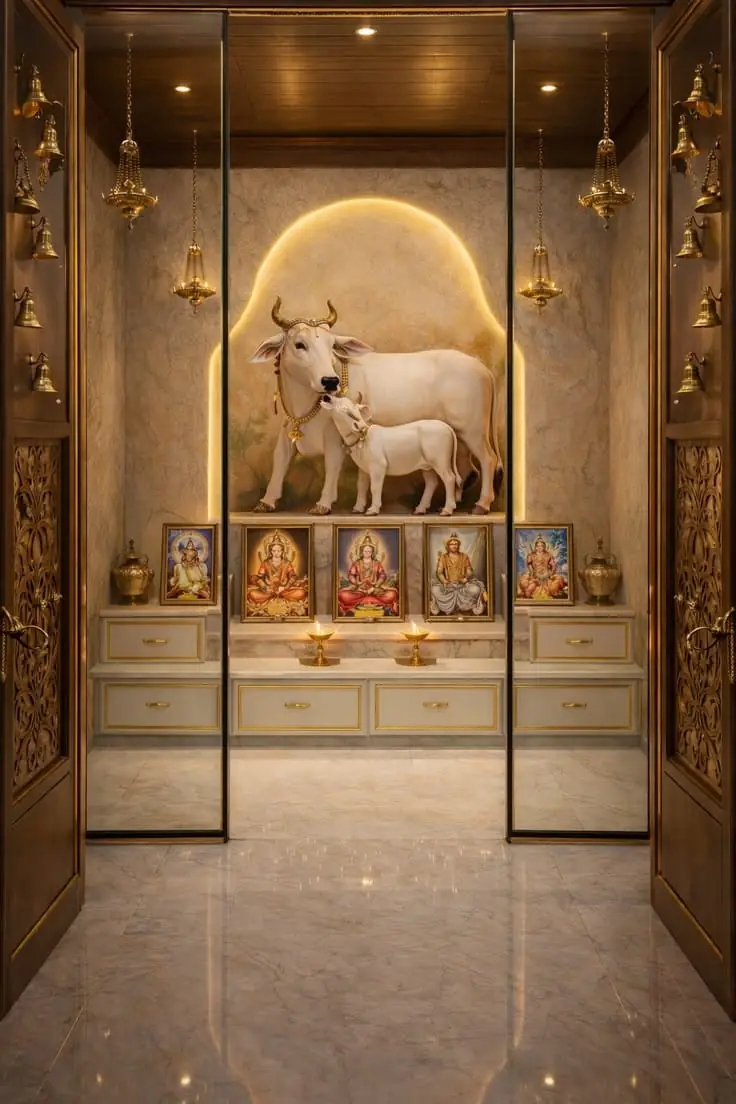 Pooja Units & Mandirs design POO-004