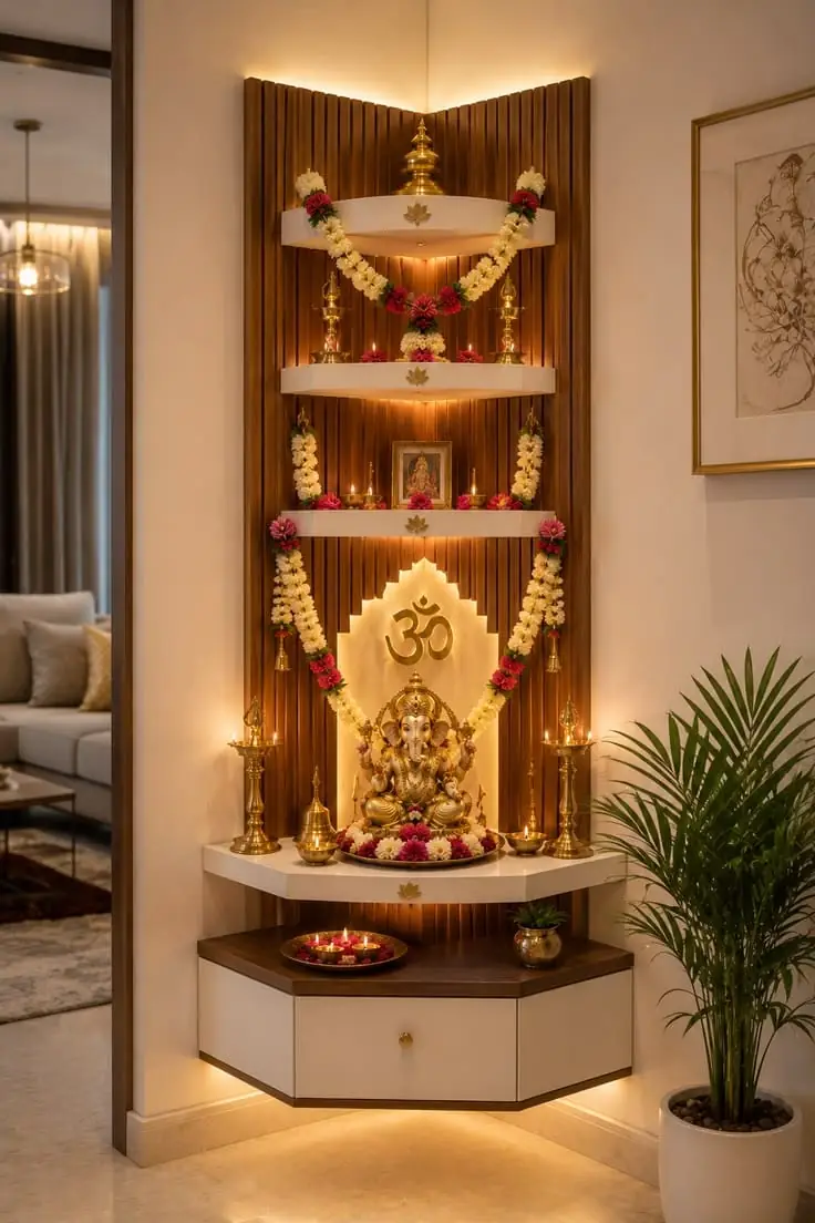 Pooja Units & Mandirs design POO-014