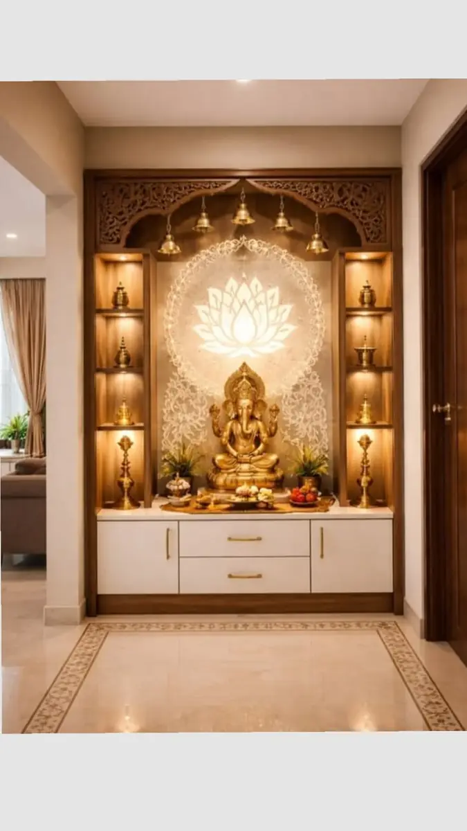 Pooja Units & Mandirs design POO-026