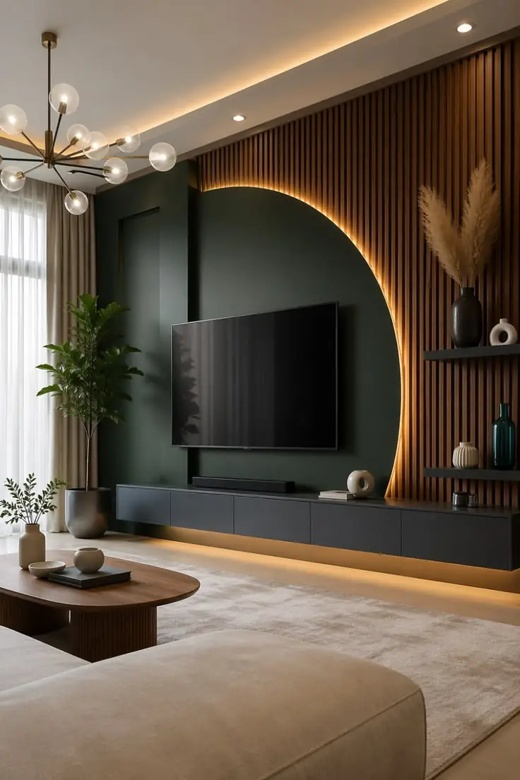 TV & Entertainment Units design TVU-002