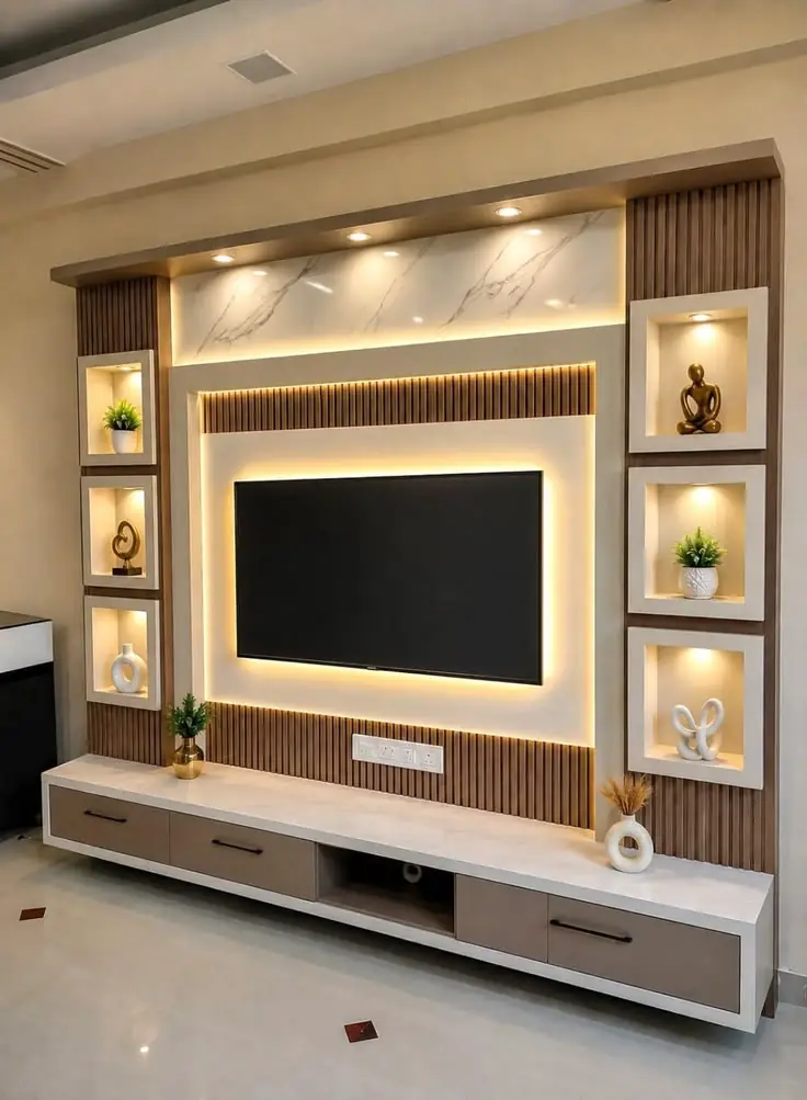 TV & Entertainment Units design TVU-008