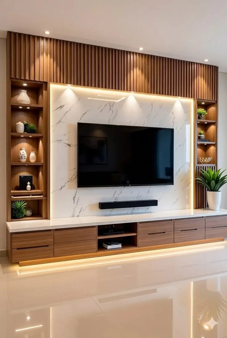TV & Entertainment Units design TVU-013