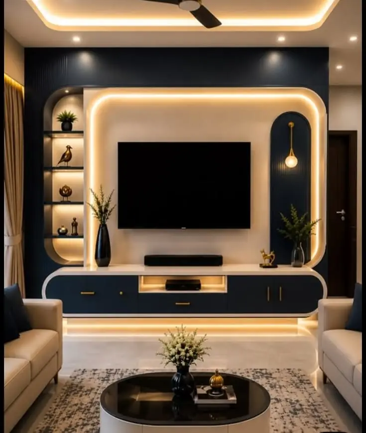 TV & Entertainment Units design TVU-049