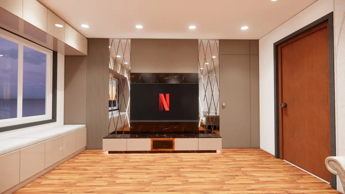 TV & Entertainment Units design TVU-061